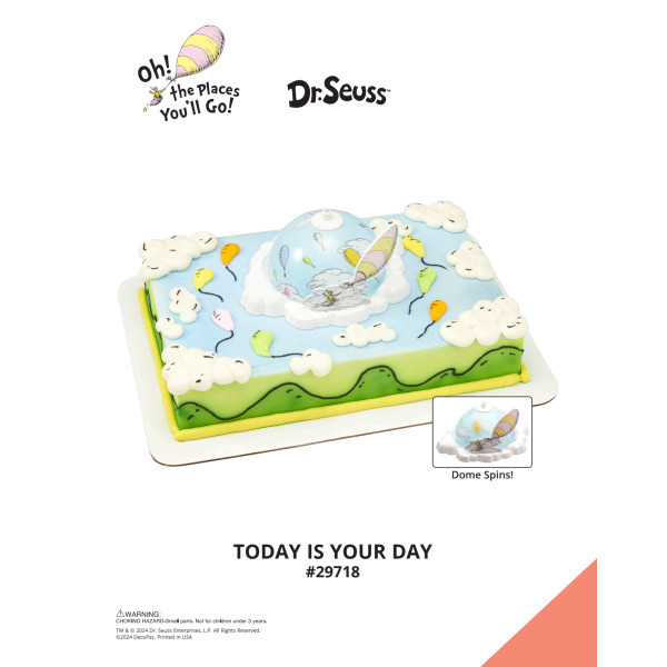 Oh, the Places You'll Go! Today is Your Day The Magic of Cakes® Icing Only Page