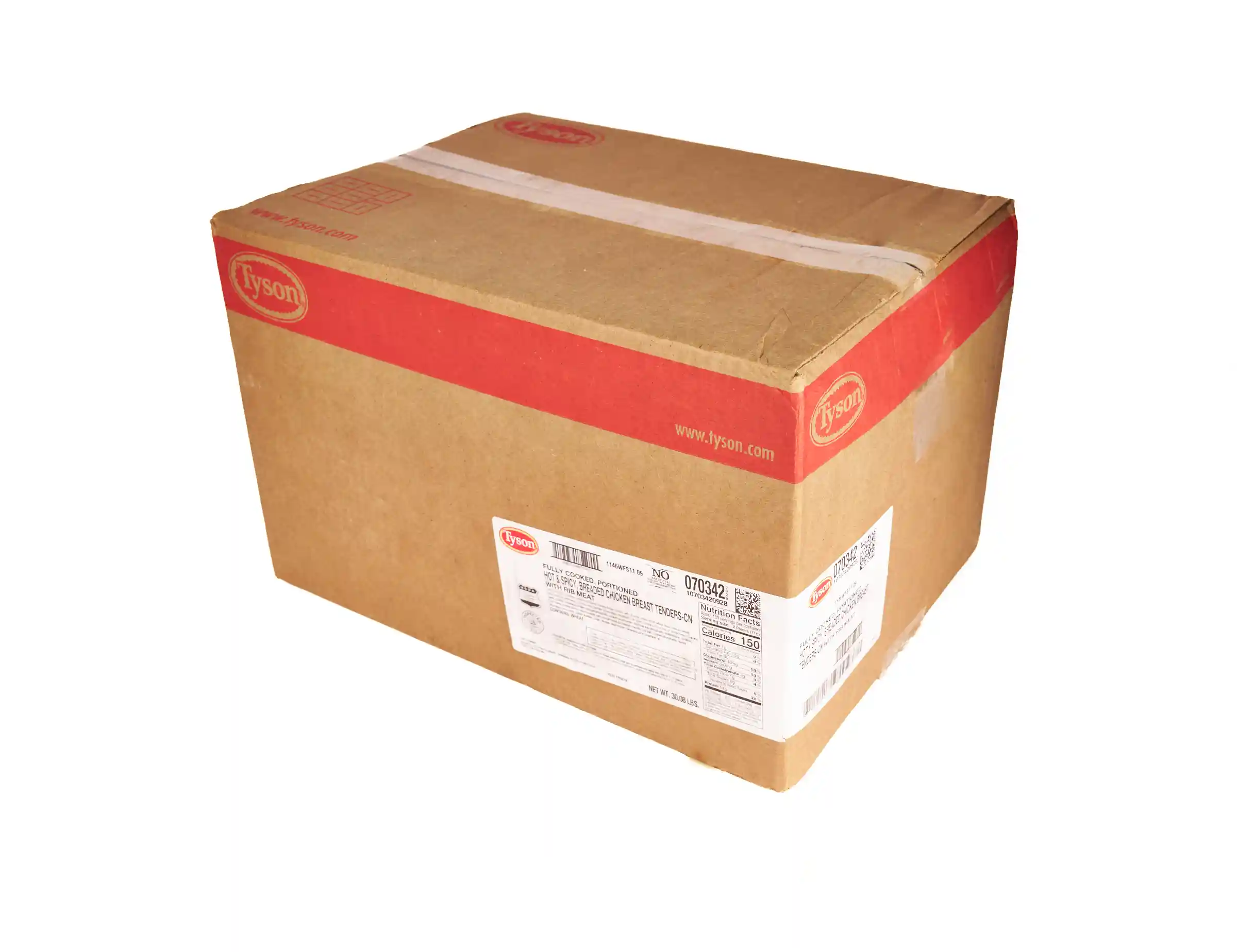 Tyson® Fully Cooked Whole Grain Breaded Hot & Spicy MWWM Chicken Tenders, CN 1.27 oz._image_5