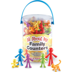 All About Me Family Counters&trade;, Set of 72