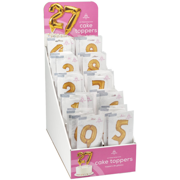 Anagram® Numeral Counter Retail Display