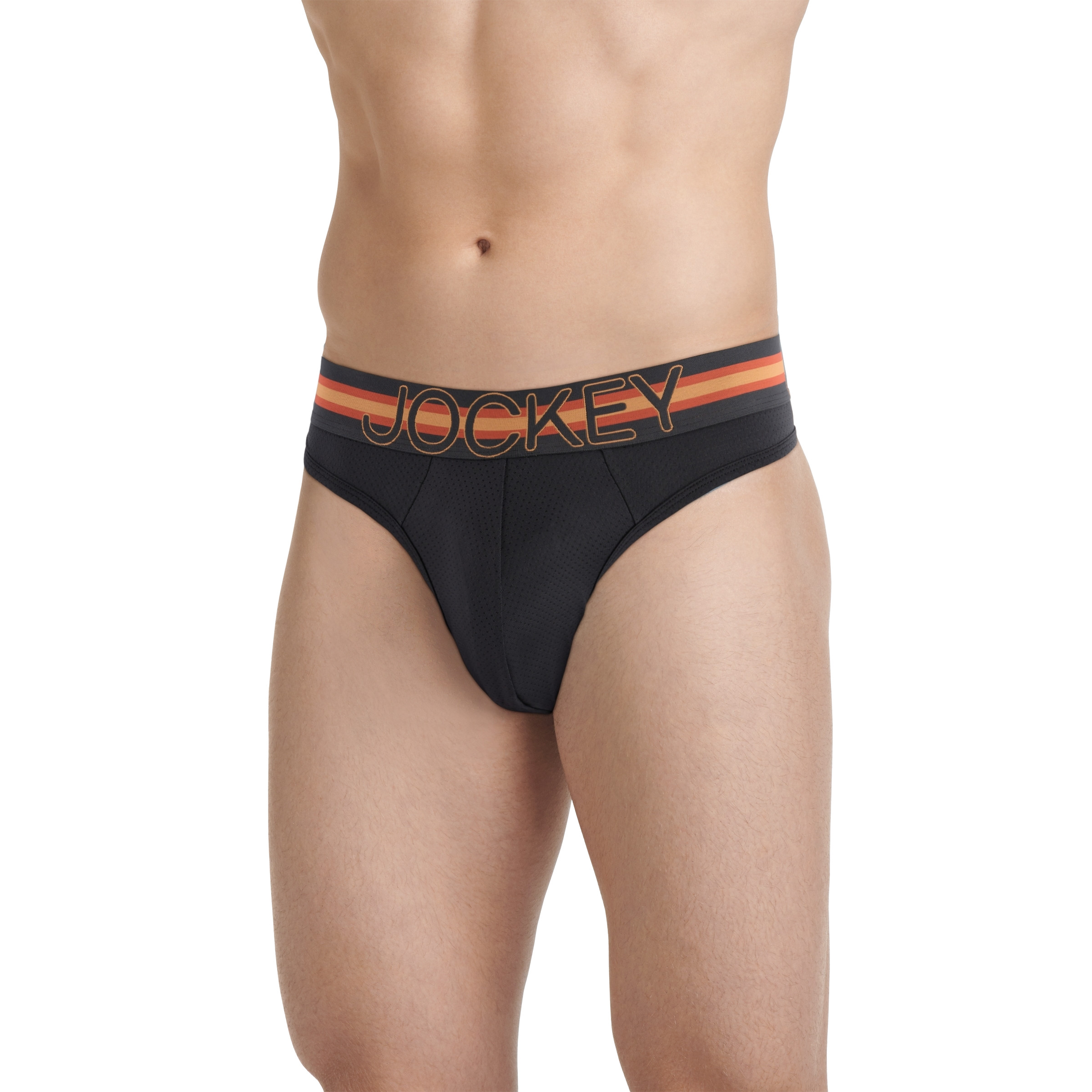Jockey Sport Men's Stability Pouch Microfiber Thong - Picture 29 of 58