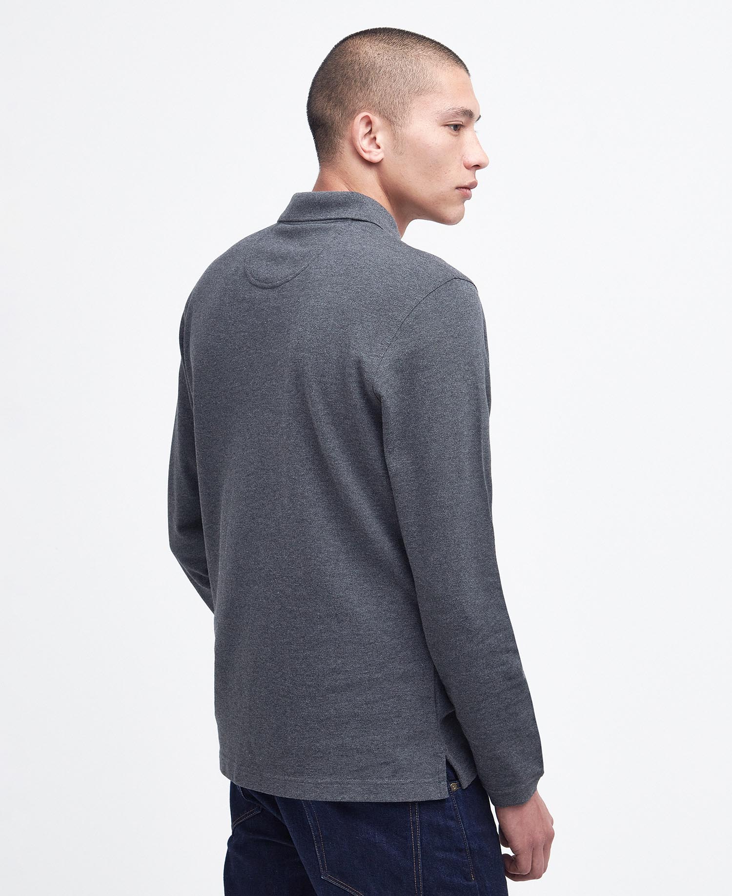 Essential Long-Sleeved Polo Shirt image number 2