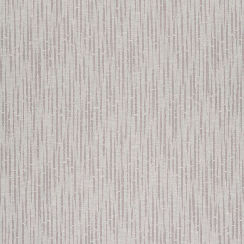 Fabric-textured neutral wallpaper with thin, staggered vertical dash-stripes; covering a flat wall surface, repeating uniformly; subtle contrast and soft, even lighting with no other visible furnishings or view.