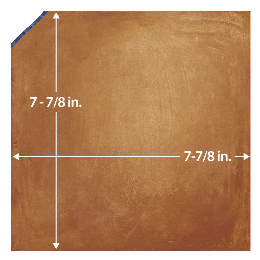 Sentier des Ocres Coin Blue 7-7/8 in. x 7-7/8 in. Porcelain Floor and Wall Tile