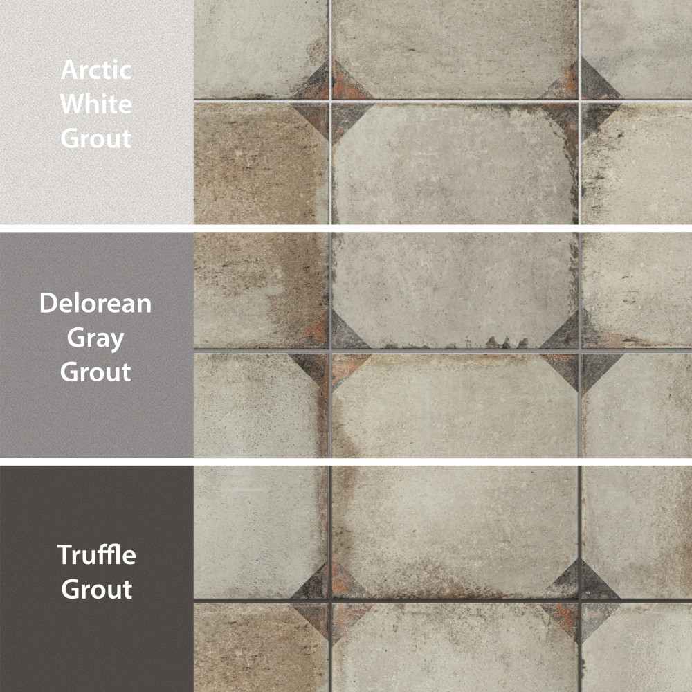D’Anticatto Decor Trapani 8-3/4 in. x 8-3/4 in. Porcelain Floor and Wall Tile