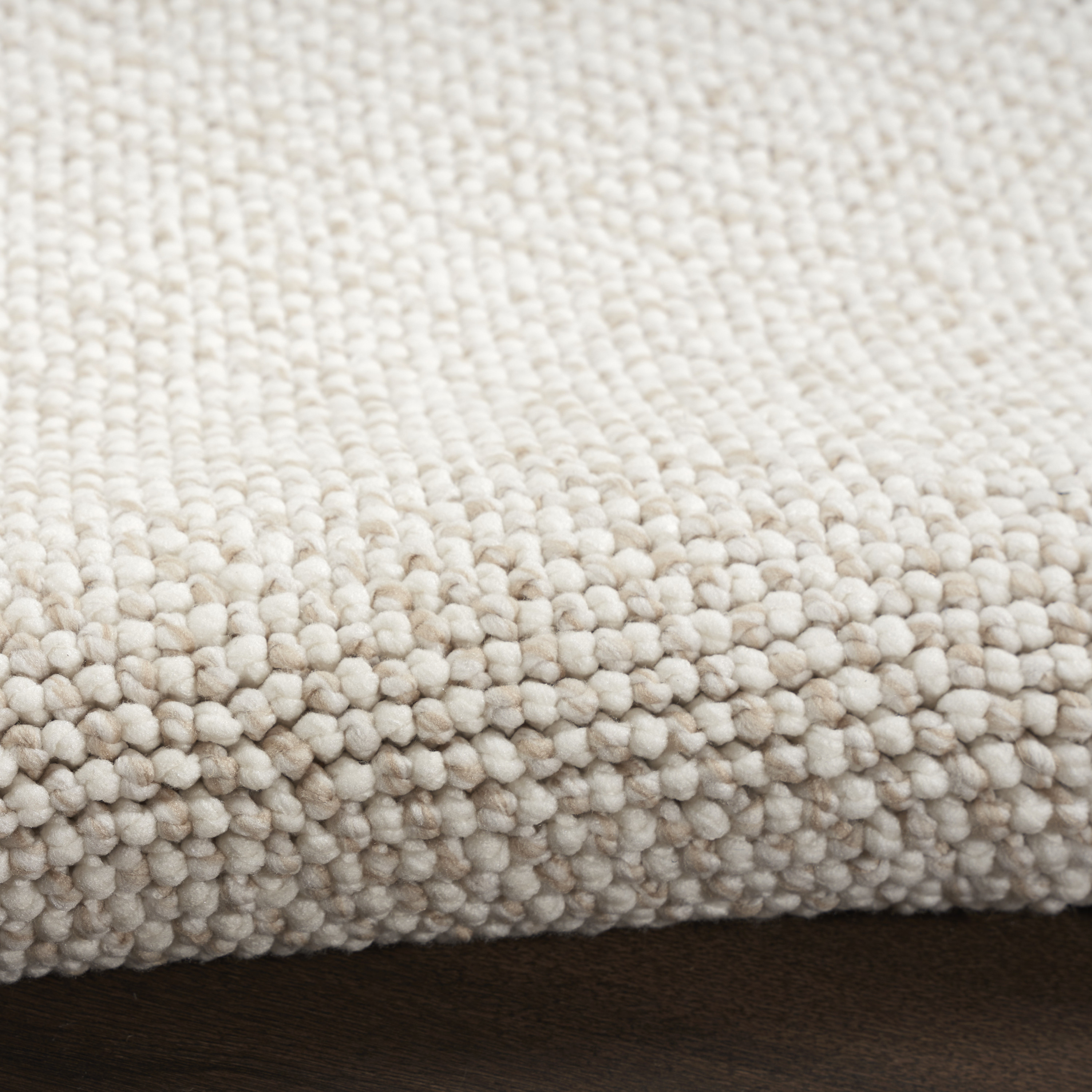 Nourison Natural Texture 5'3" x 7' Ivory Beige Farmhouse Indoor Rug