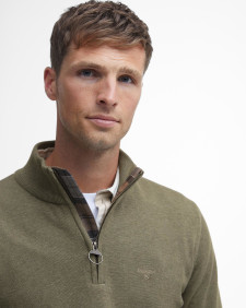 Pullover Cotton Half Zip 