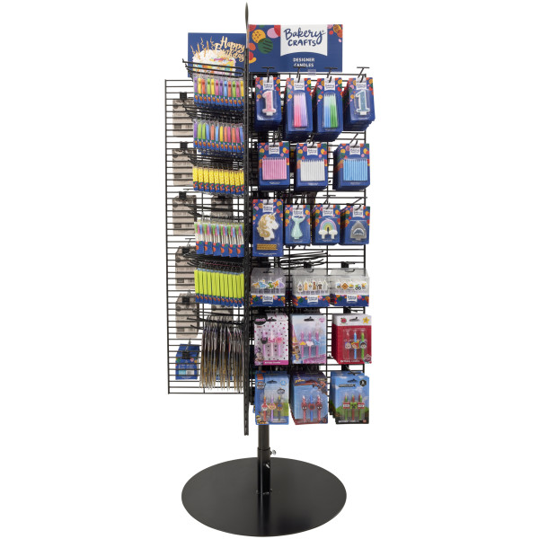Full Floor Numeral Assortment Candle Assortment (Rack Not Included)