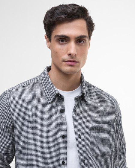 Watson Houndstooth Long-Sleeved Shirt