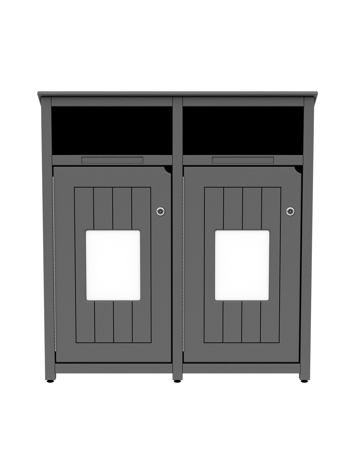 AURA – Double – Unit – Full – Grey