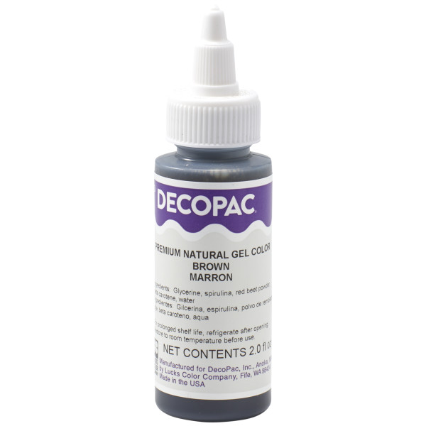 DecoPac All-Natural Gel Premium Gel Color