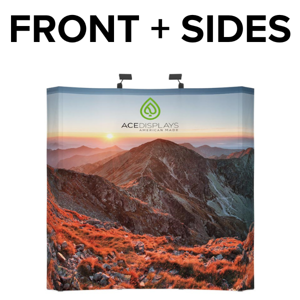 Curved Front & Sides Graphic