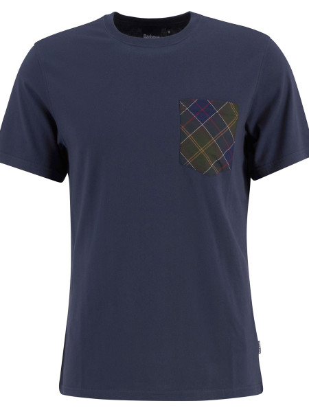 T-Shirt con taschino in tartan Arnside T-Shirt con taschino in tartan Arnside