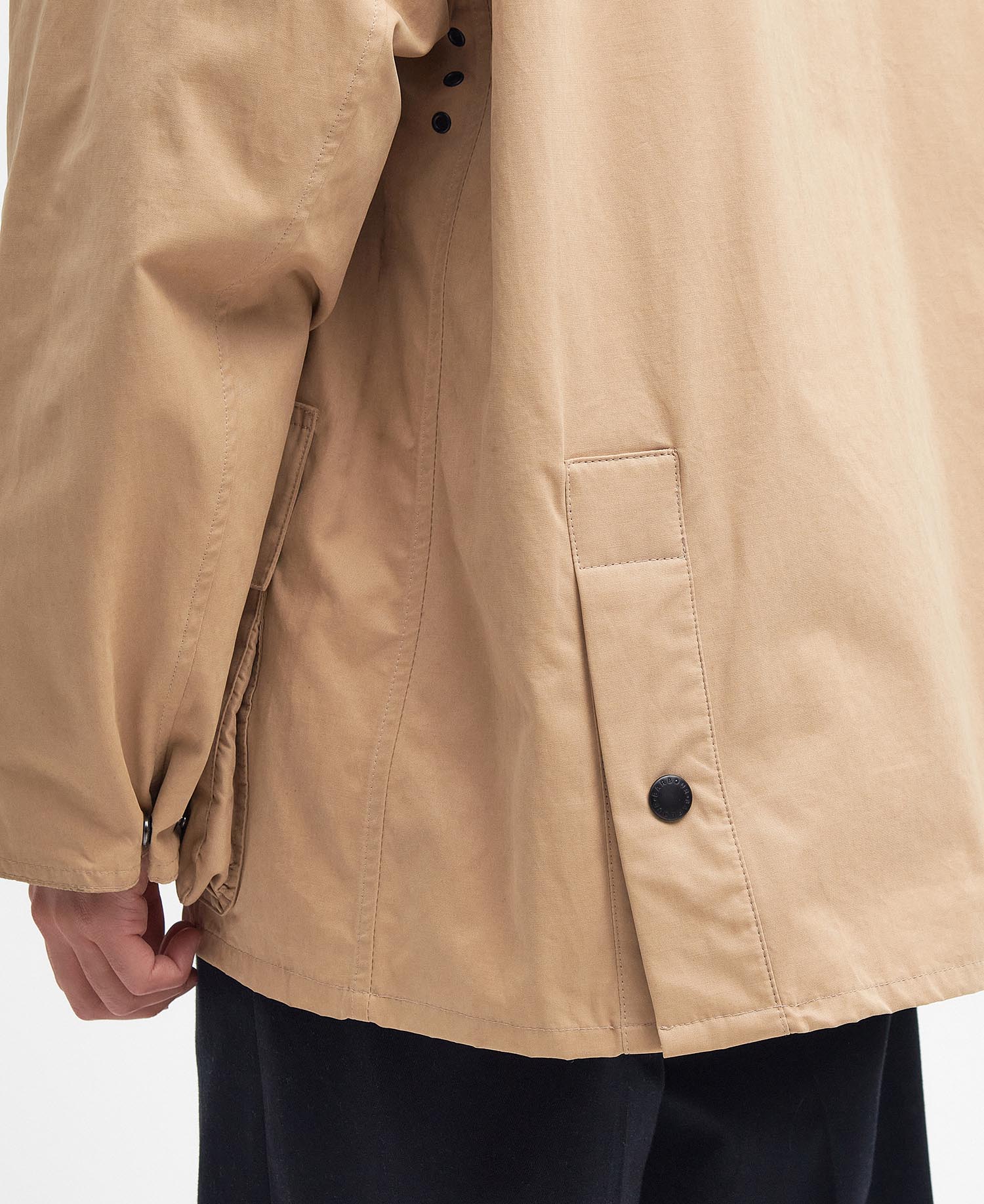 Peached Oversized Bedale Casual Jacket image number 7