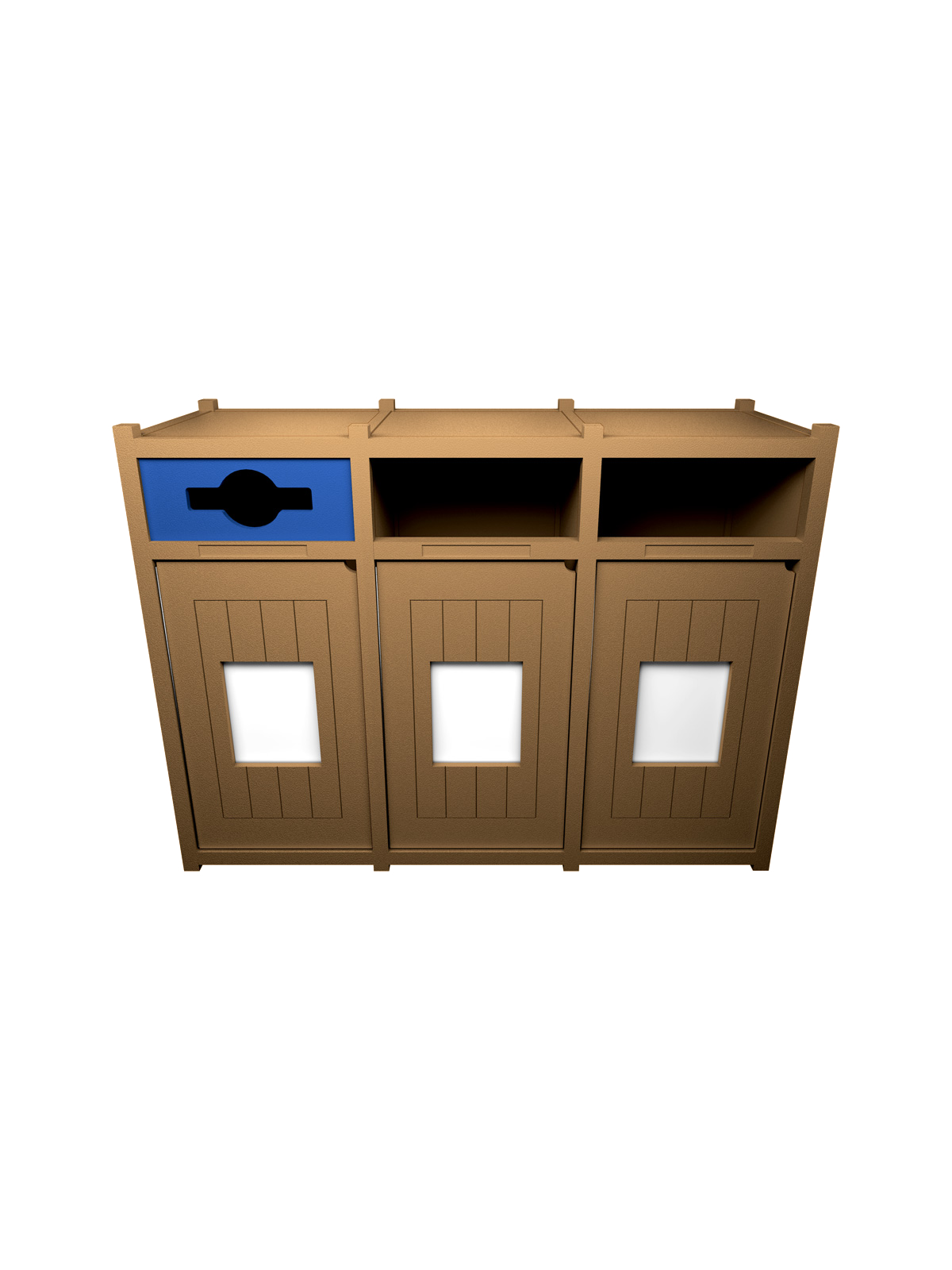 VISION – Triple – Unit – Mixed-Full-Full – Cedar-Blue