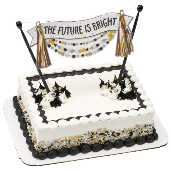The Future is Bright Banner Layon