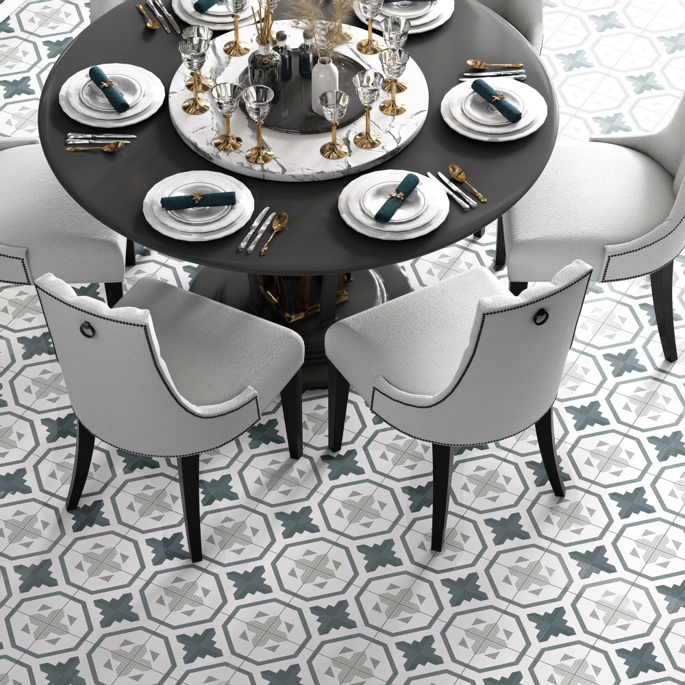 Sample – Prisma Anthracite Porcelain Floor and Wall Tile