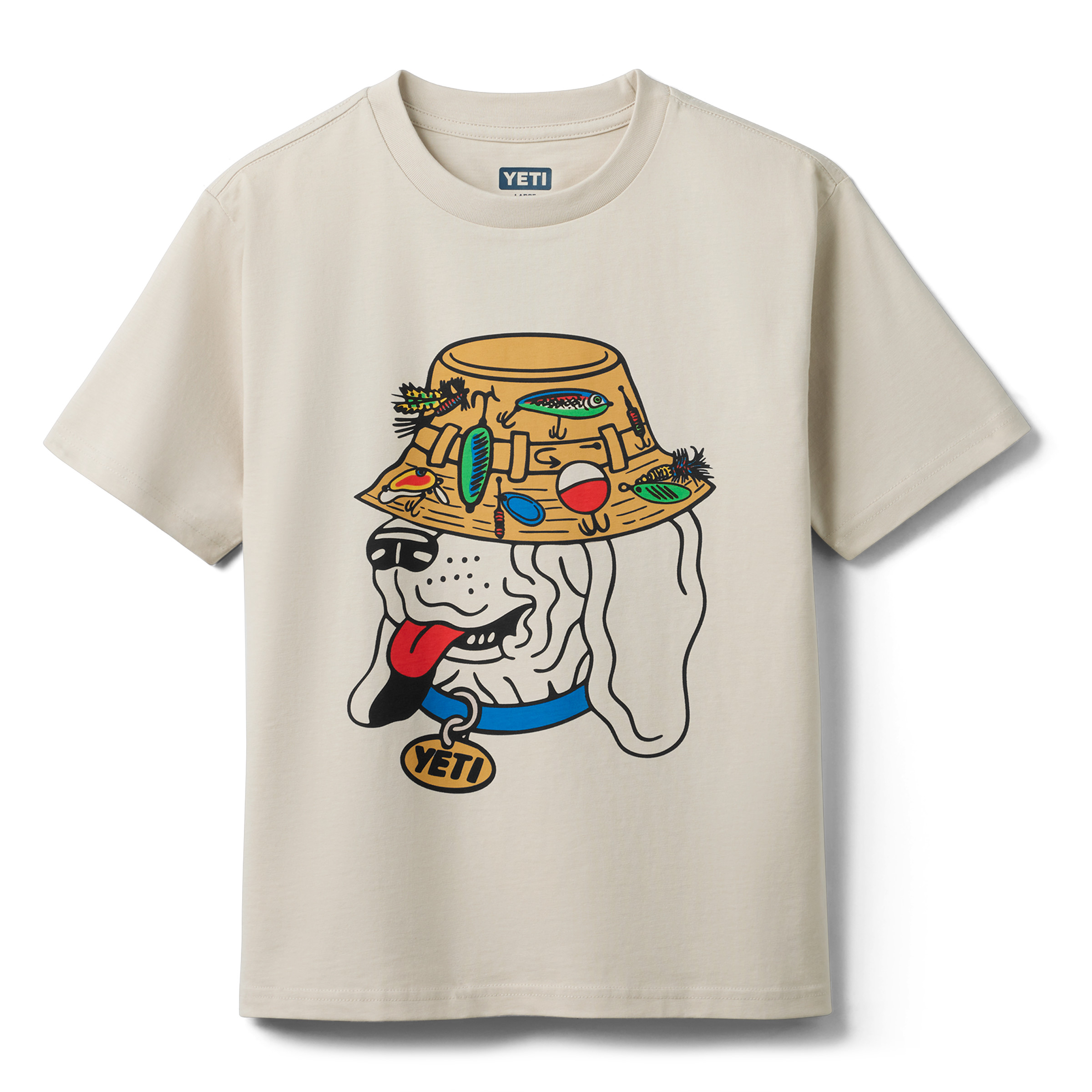 YETI YETI Dog Gone Fishin' Kids' Short Sleeve T-Shirt - $35.00 at YETI US