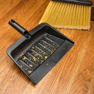 Carlisle, Flo-Pac, Black, 12", Dust Pan