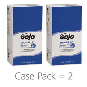 Gojo, SHOWER UP Soap & Shampoo Liquid Soap, PRO™ TDX™ Dispenser 5000 mL Cartridge
