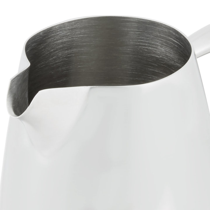 9-ounce Triennium™ stainless steel open creamer in satin finish
