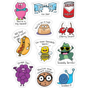 So Much Pun! Punny Rewards Stickers