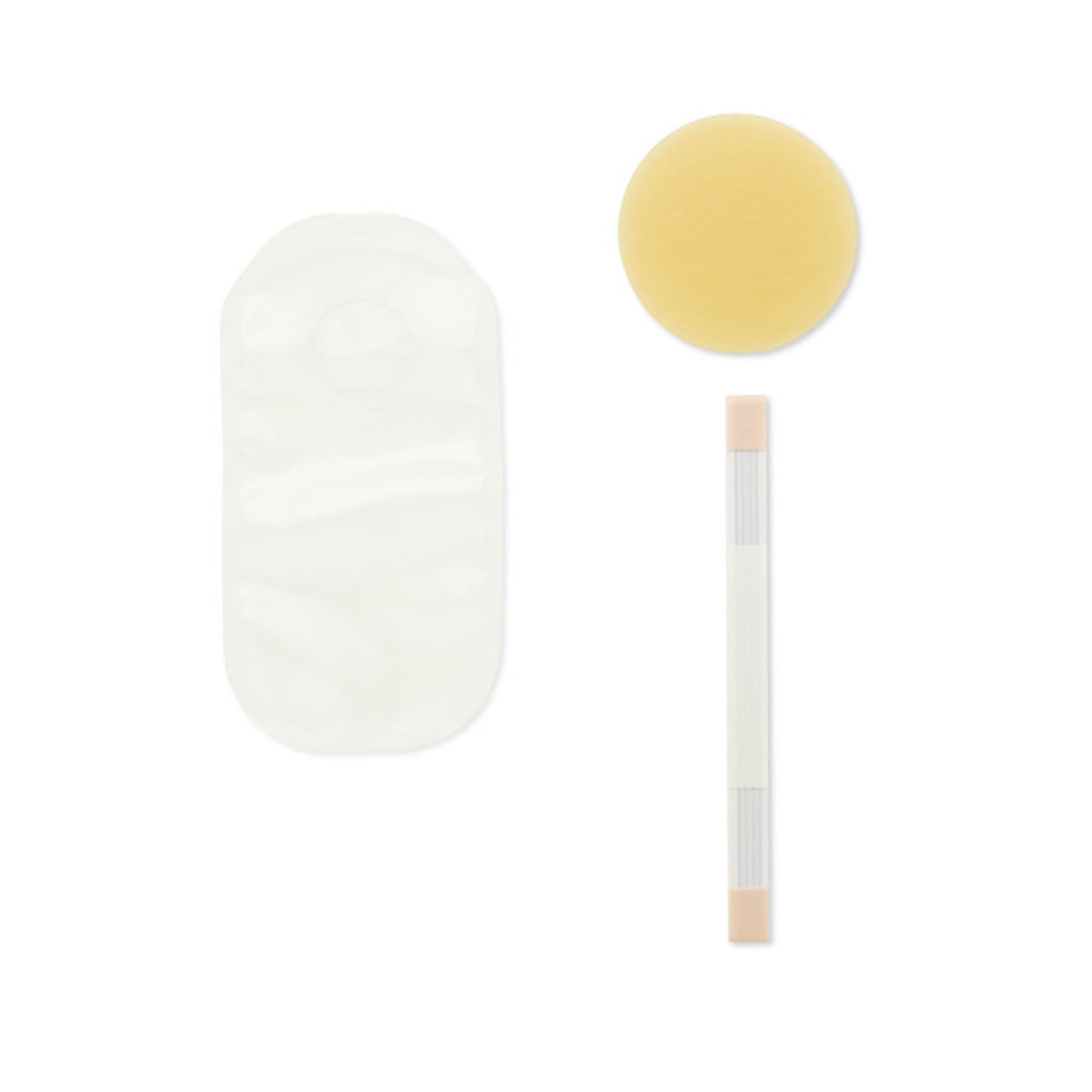 Pouchkins™ One-Piece Transparent Colostomy Pouch for Preemies, up to 15mm Stomas