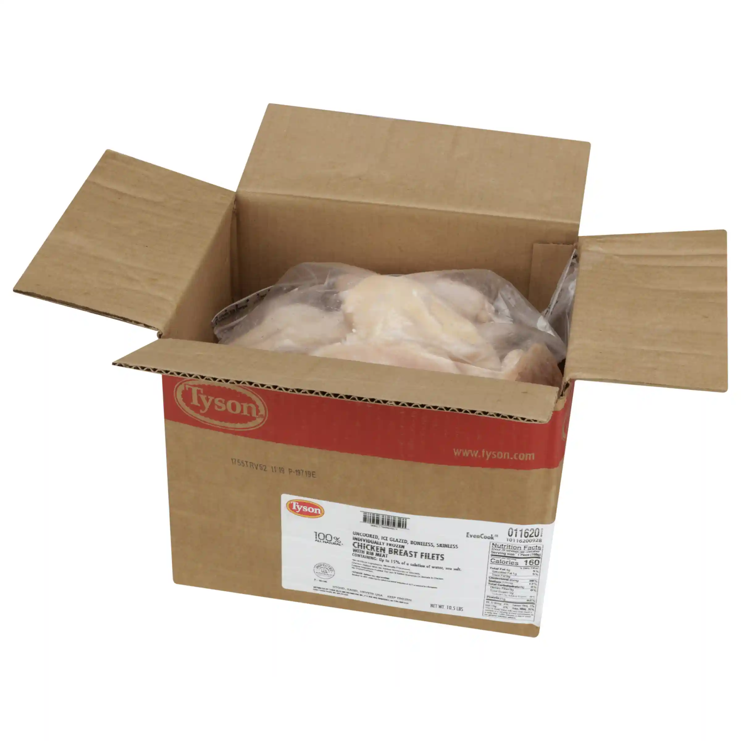 Tyson® EvenCook® IF Unbreaded Boneless Skinless Chicken Breast Filets, 6 oz._image_4