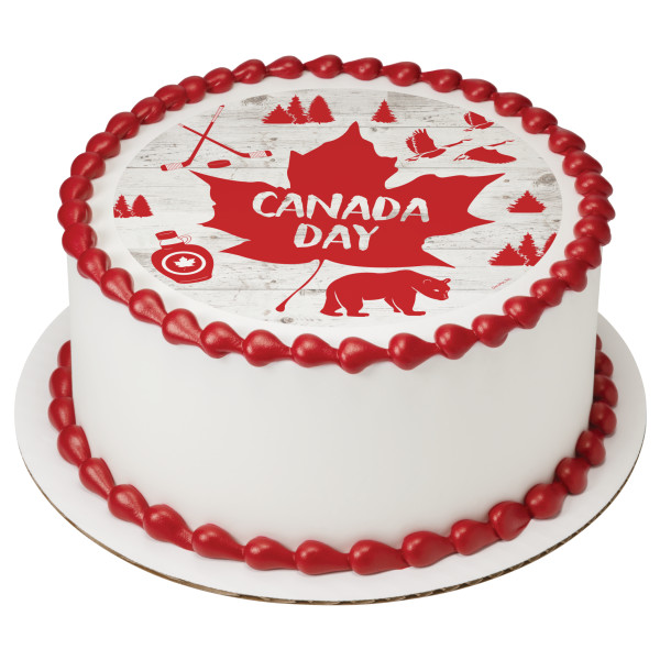 Canada Day PhotoCake® Edible Image®