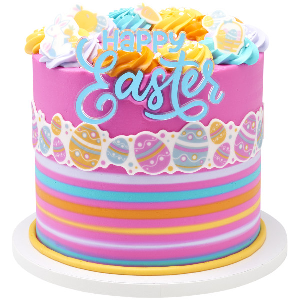 Happy Easter Foil Layon