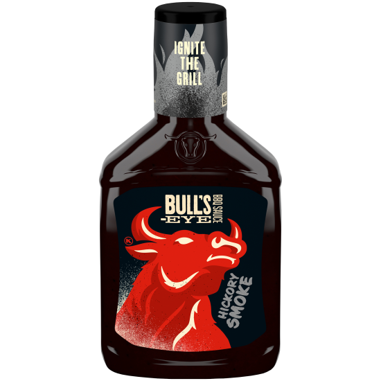 Bull's-Eye Hickory Smoke BBQ Sauce, 18 oz Bottle HICKORY SMOKE 