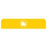 Rubbermaid Commercial, Configure, Cans, 45 gal, Yellow, Receptacle Label Kit