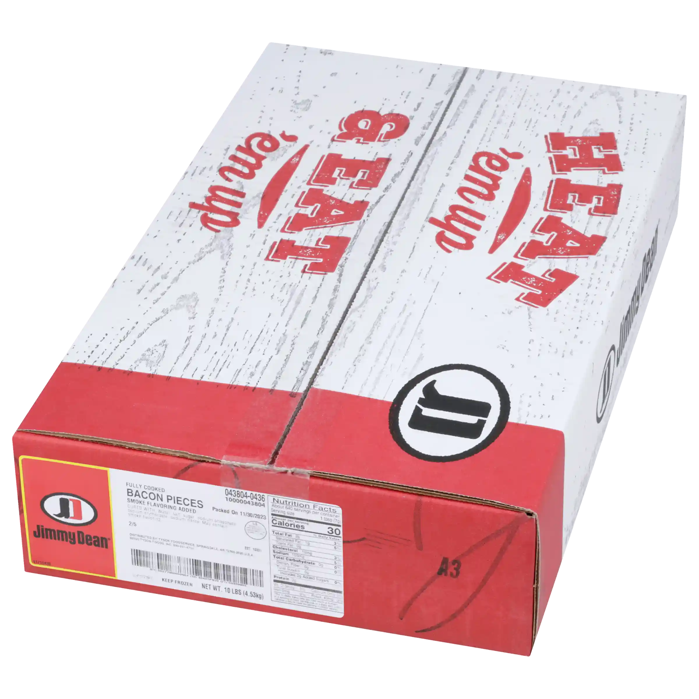 Jimmy Dean® Fully Cooked Hardwood Smoked 1/2" Bacon Pieces_image_5