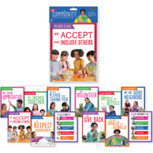 We Are a Community Classroom Poster Sets, Grades PreK&ndash;1