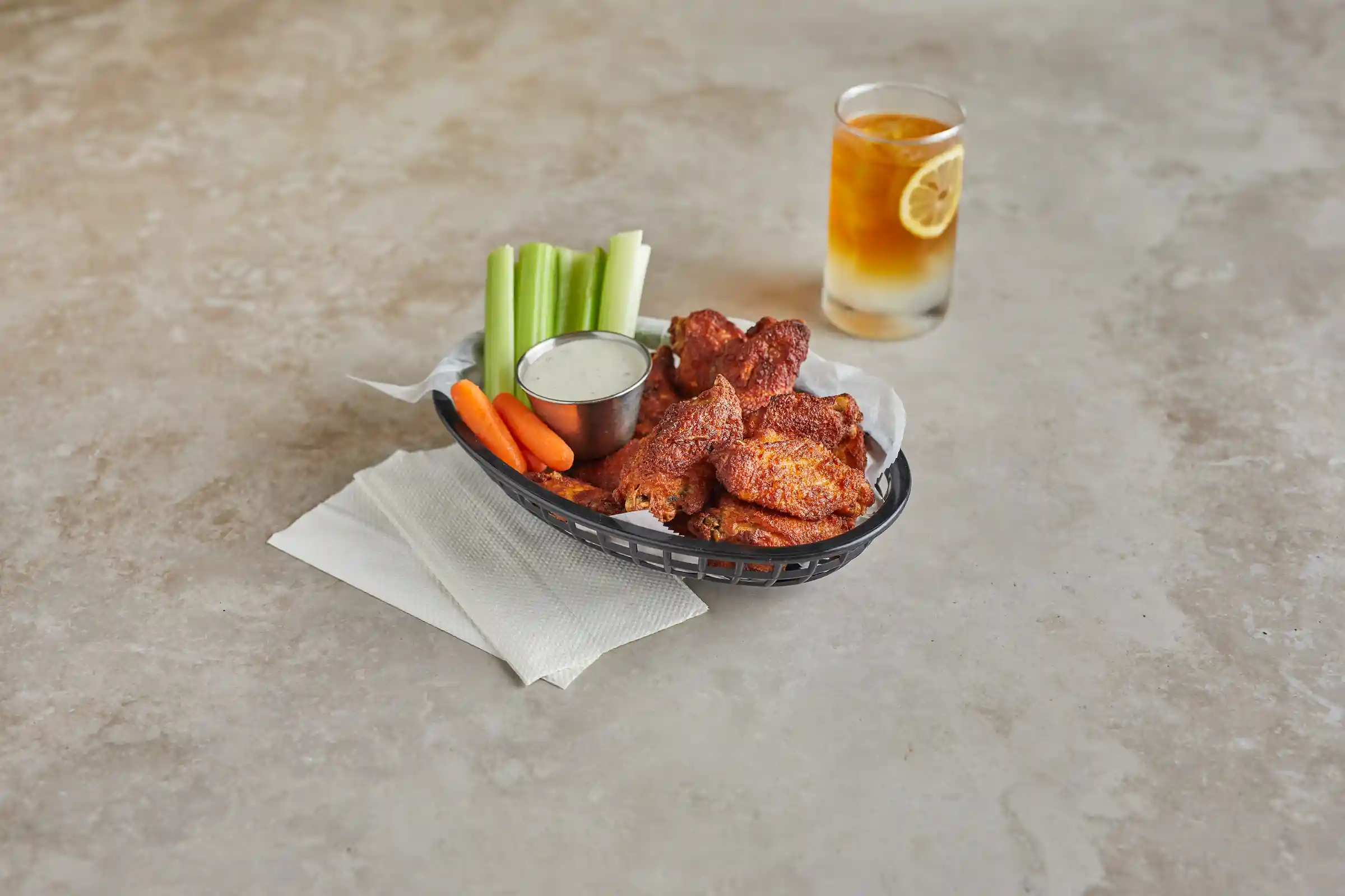 Tyson® Wings of Fire® Fully Cooked Glazed Bone-In Chicken Wing Sections, Small_image_01