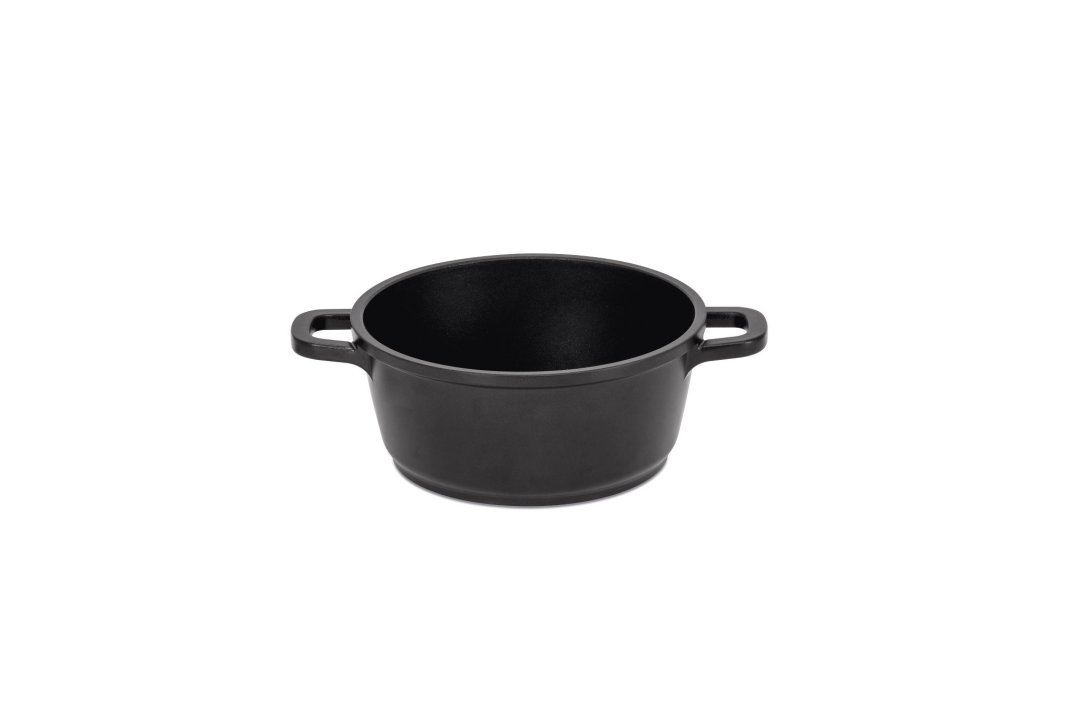 Cacerola alta Black Series antiadherente sin tapa de 16 cm