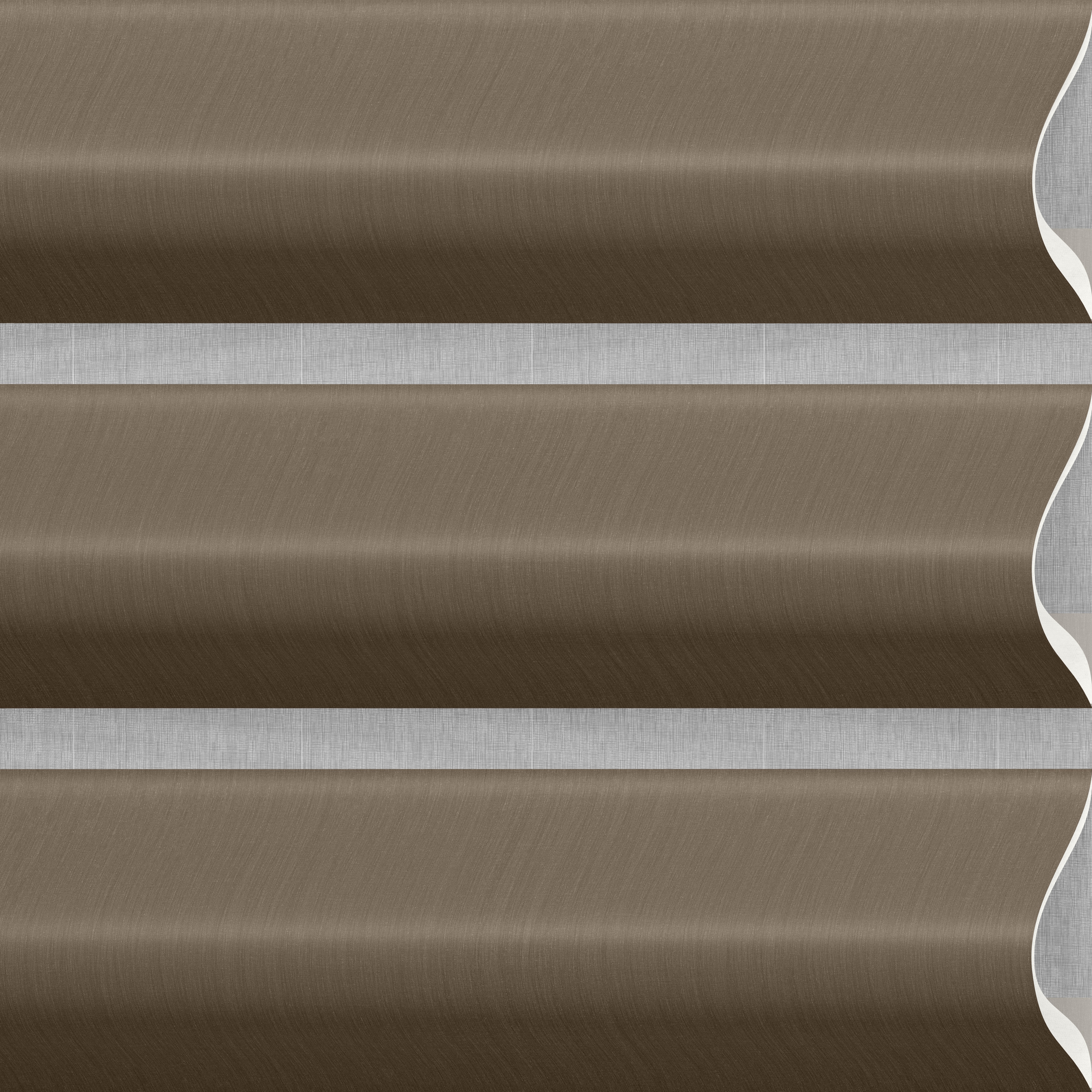 Dark Chocolate PR62-496 Pirouette® Blinds