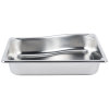 Full-size 2 ½-inch-deep Super Pan® stainless steel super shape short wild pan