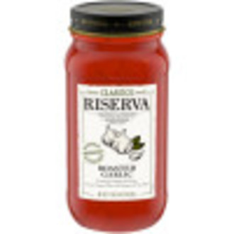 Classico Riserva Roasted Garlic Pasta Sauce, 24 oz Jar