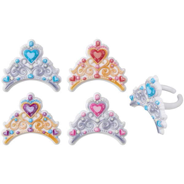 Crown Jewels Cupcake Rings