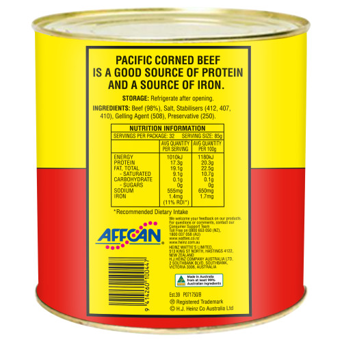  Pacific Corned Beef 2.72kg 