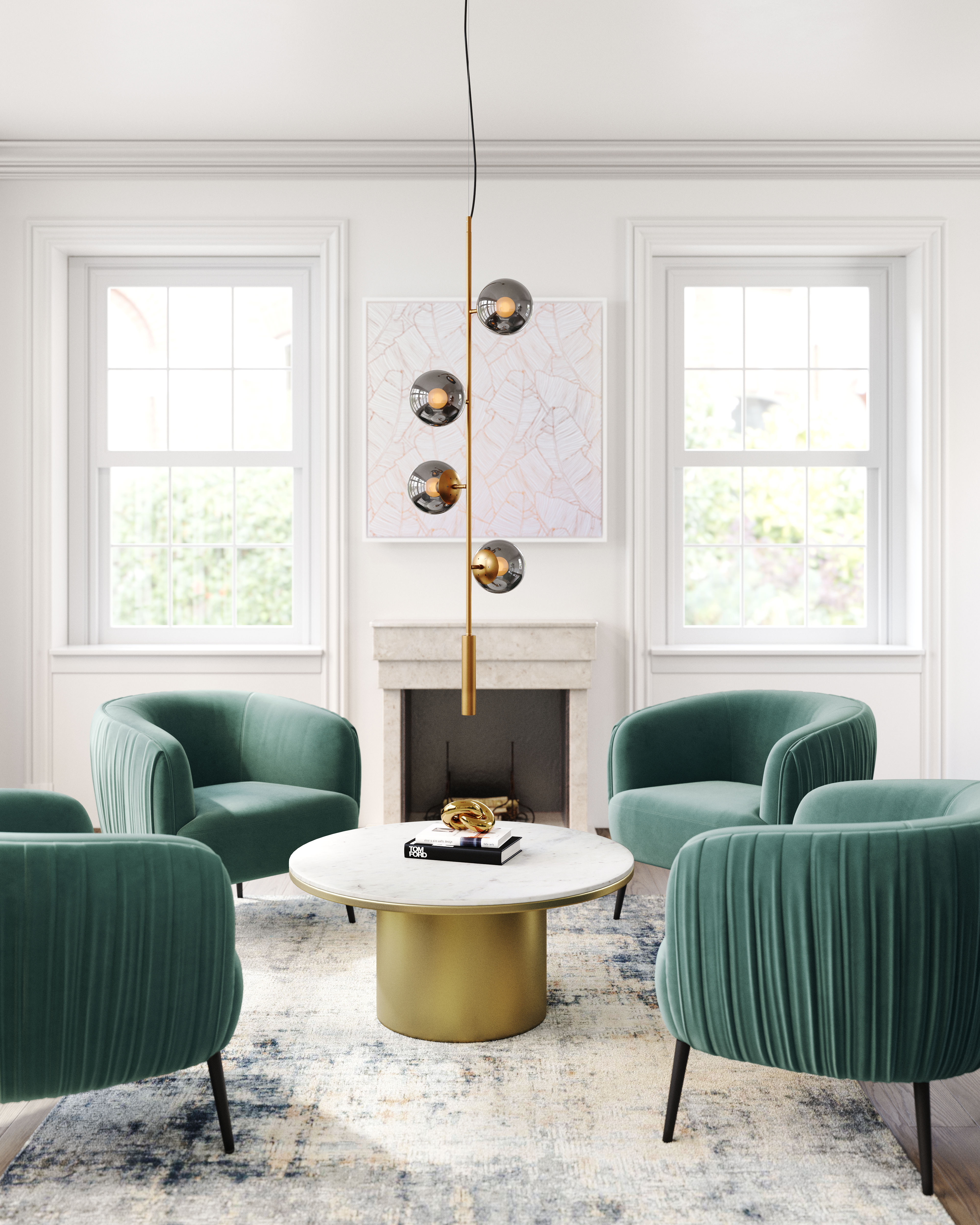 Zatara Ceiling Lamp Brass product image