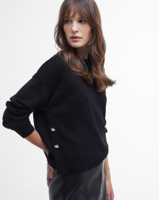 Peyton Crew Neck Jumper Classic Black