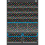 Teacher Created Resources&reg; Chalkboard Brights Place Value Pocket Chart TCR20804