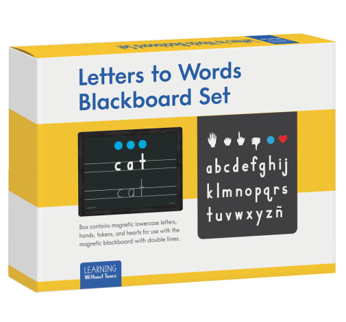 Handwriting Without Tears Letters to Words Blackboard Set