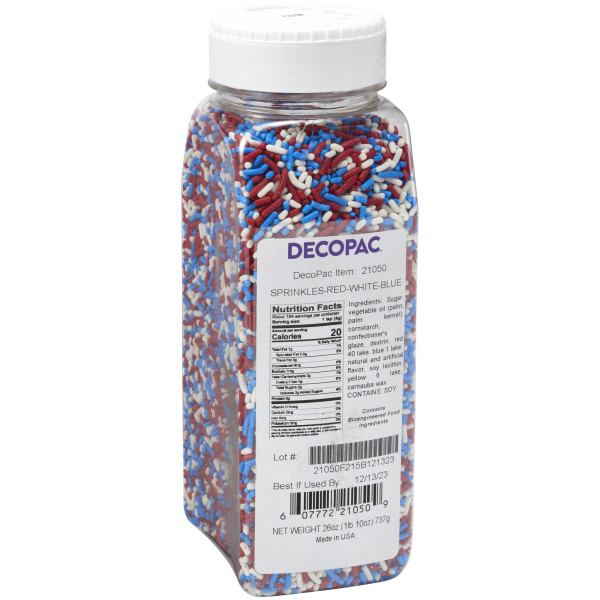 Red, White and Blue - Red 3 Free Sprinkles