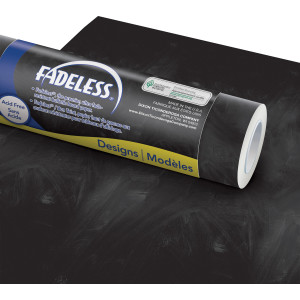 Bulletin Board Art Paper, Chalkboard, 48" x 50', 1 Roll