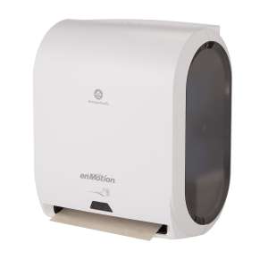 Georgia Pacific, enMotion, Electronic Roll Towel Dispenser, White