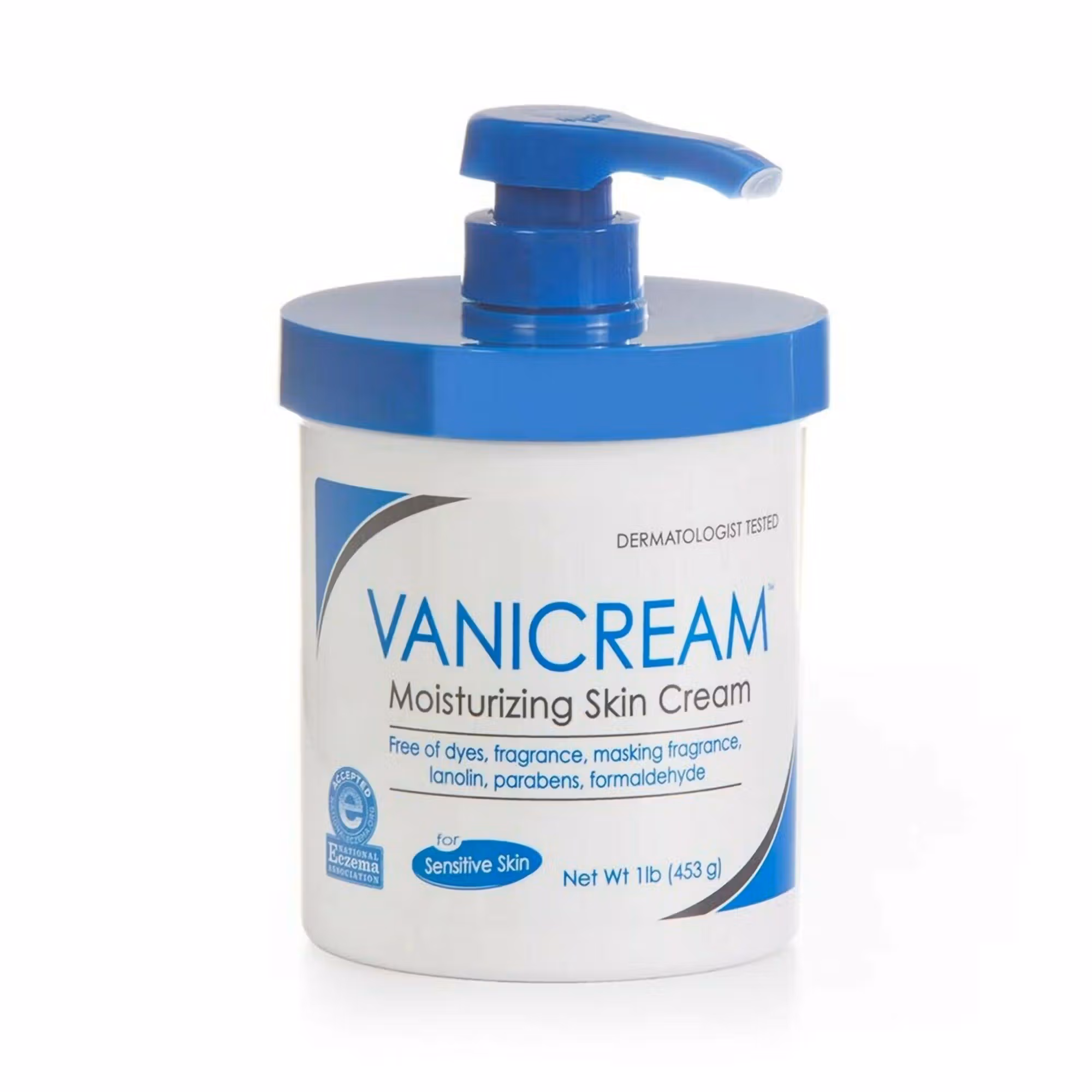 Vanicream® Hand and Body Moisturizer, 16-ounce Pump Bottle