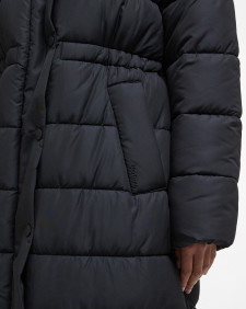 Pufferjacke Freya Black/Onyx Tartan